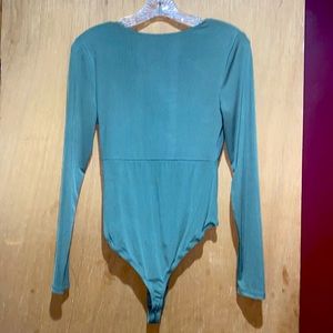 Bar III Low Cut Bodysuit Size M